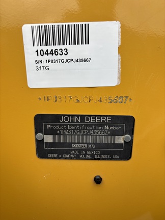 2023 John Deere 317G