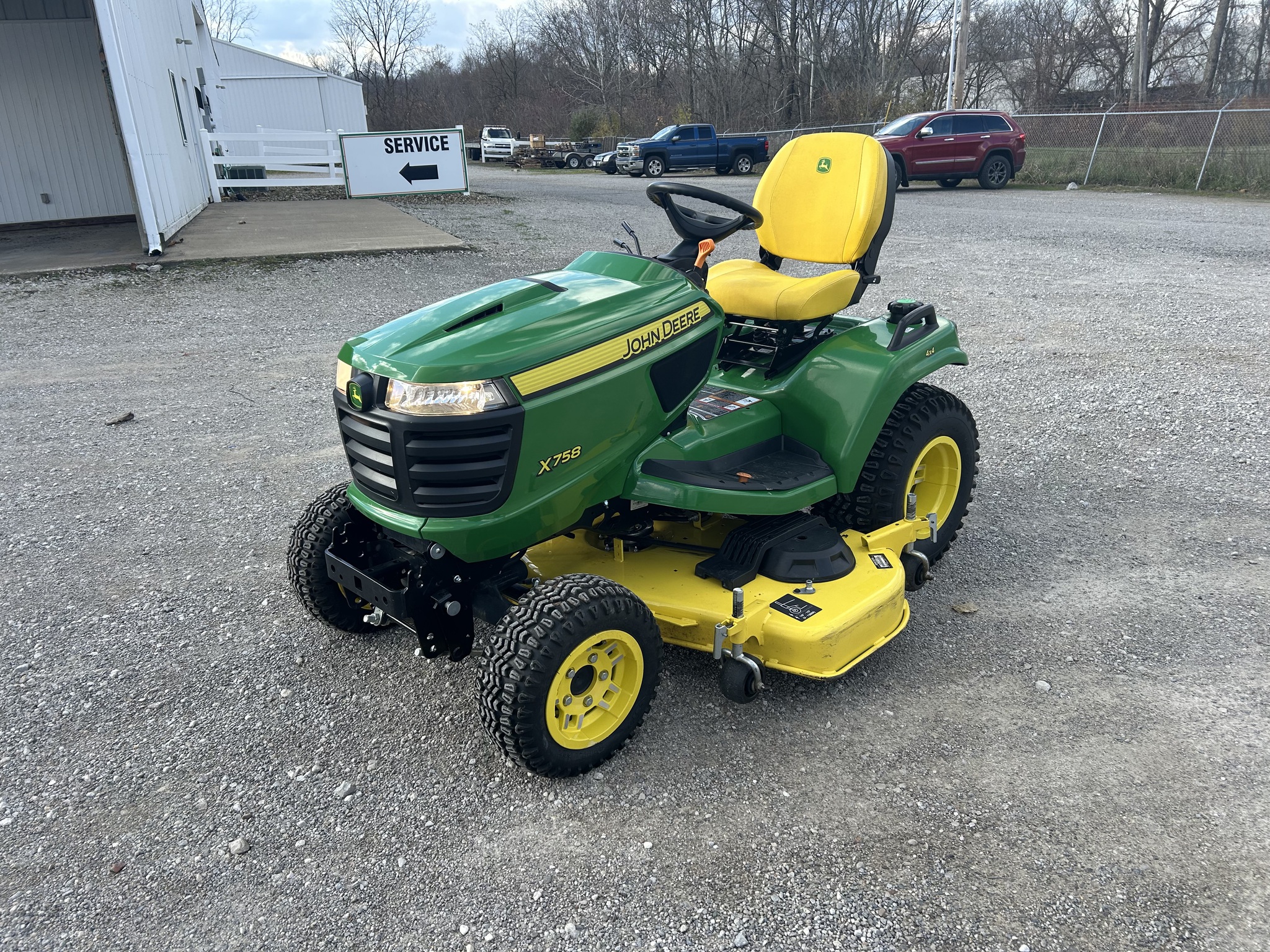 2022 John Deere X758 Image 1