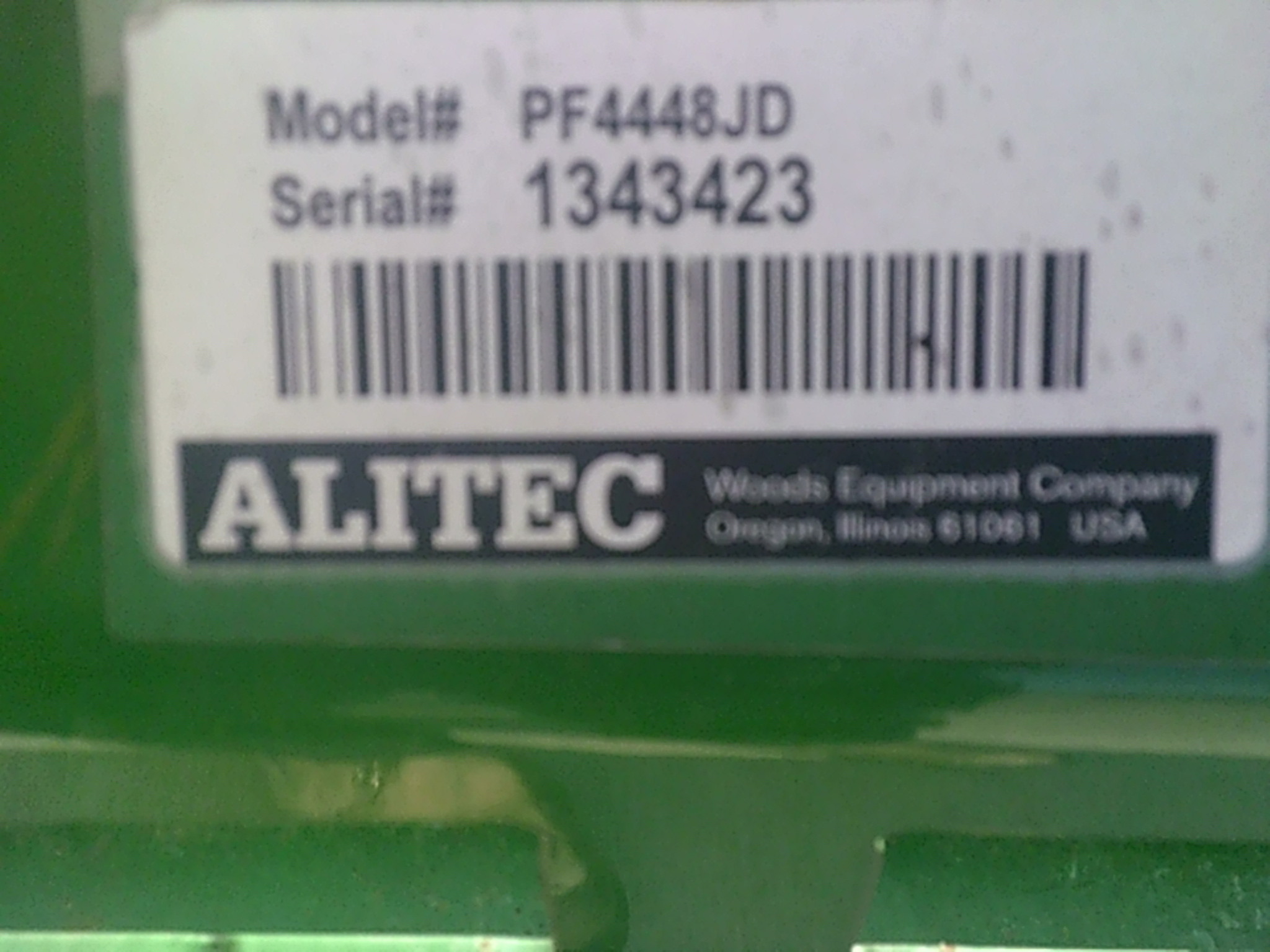 2000 Alitec 48 IN. PALLET FORKS Image 6
