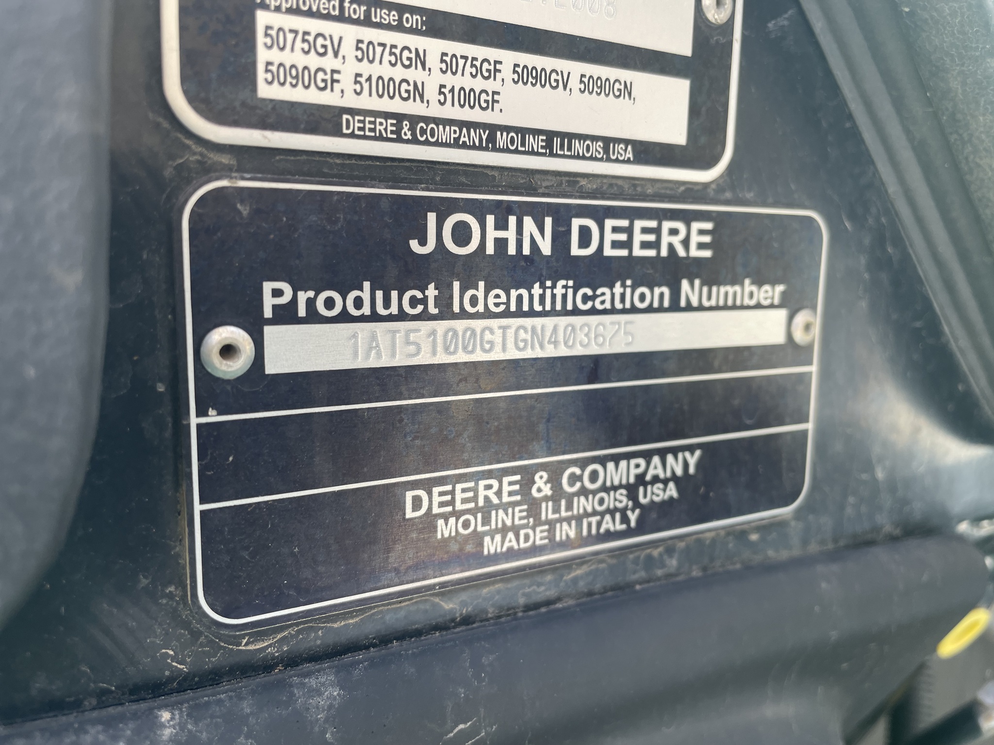 2017 John Deere 5100GN Image 5