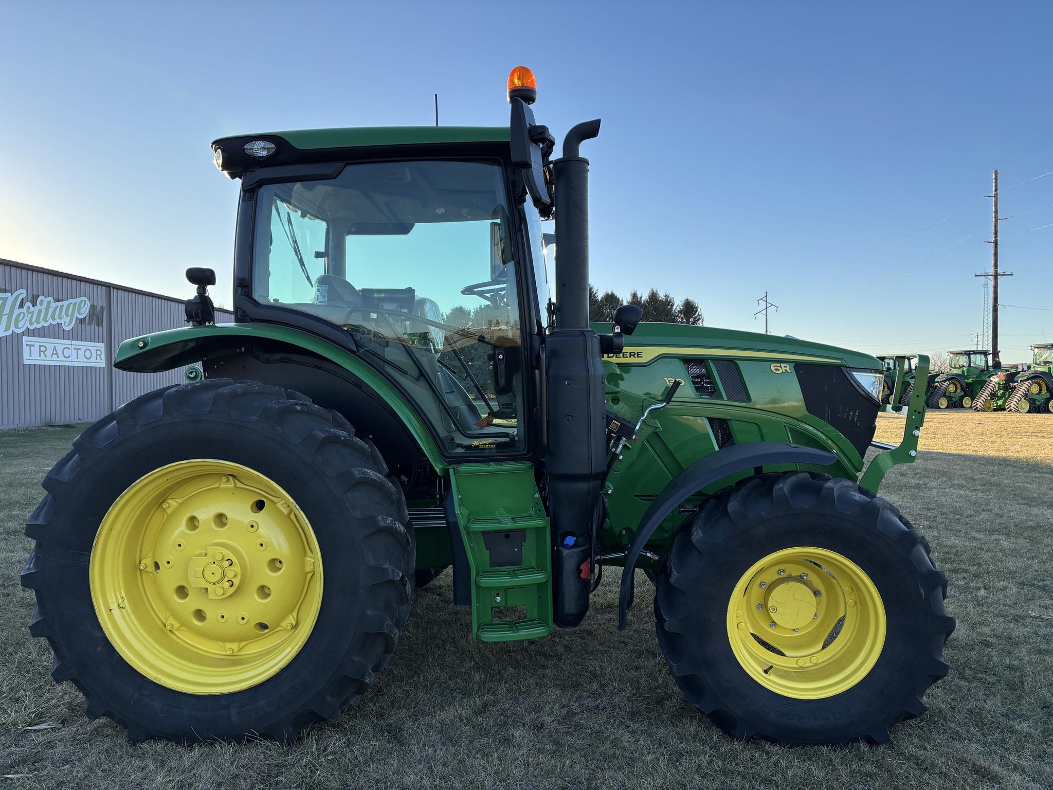  2025 John Deere 6R 130 at Heritage Tractor in Aledo, IL