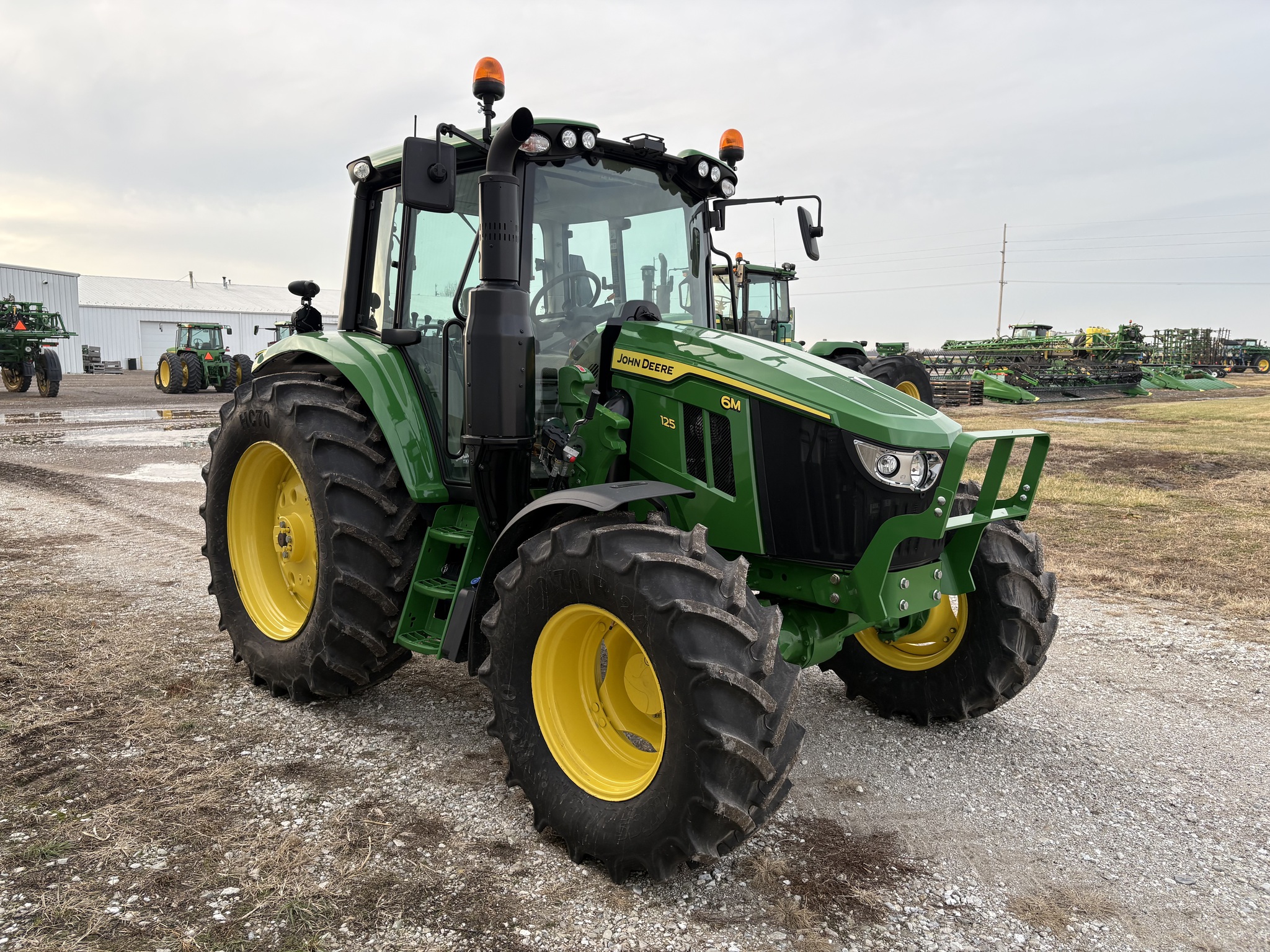  2025 John Deere 6M 125 at Heritage Tractor in Carthage, IL