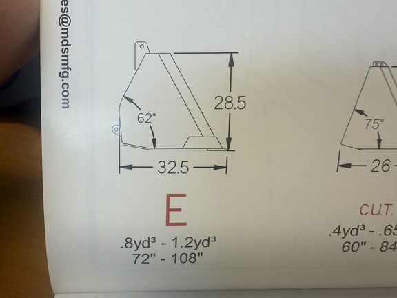 2018 MDS 1 yard Bucket/grapple - Photo15