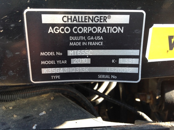 Photo of 2010 Challenger MT655C