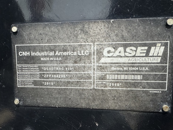 Photo of 2015 Case IH Steiger 620 Quadtrac