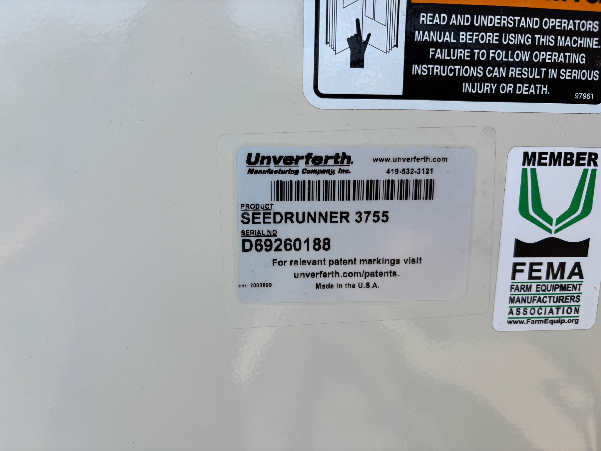 Used 2024 Unverferth 3755XL Seed Tenders at Koenig Equipment in Knightstown, IN - PhotoXL4