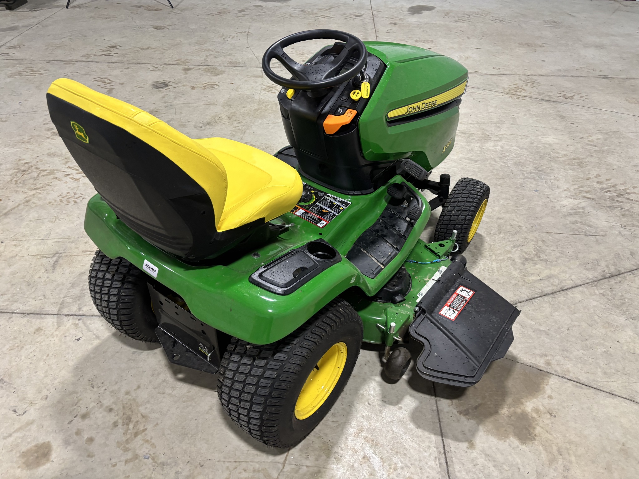 Used 2025 John Deere X390 Lawn & Garden Tractors at Koenig Equipment in Botkins, OH - PhotoXL3