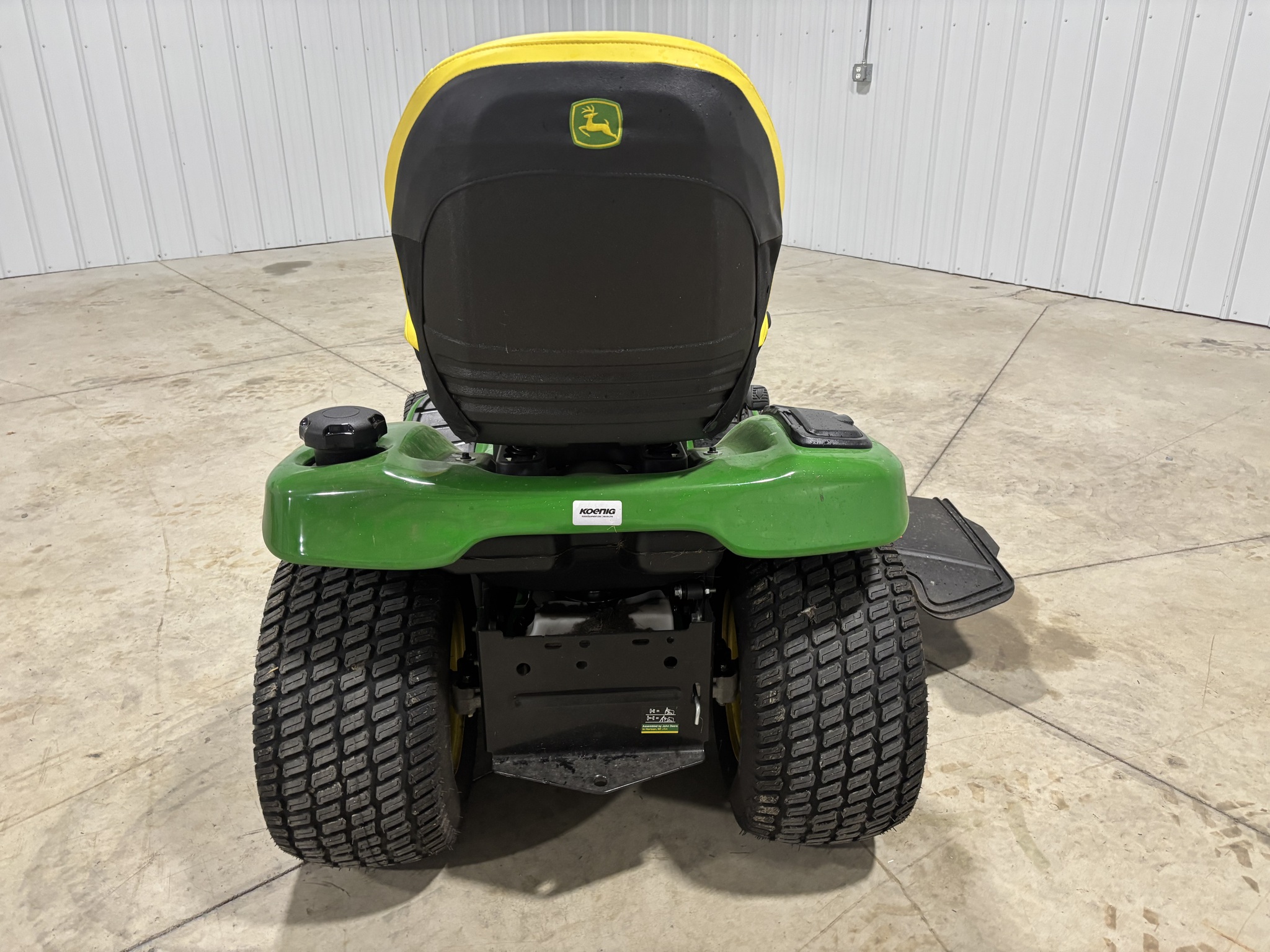 Used 2025 John Deere X390 Lawn & Garden Tractors at Koenig Equipment in Botkins, OH - PhotoXL6