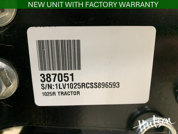 Photo of 2025 John Deere 1025R