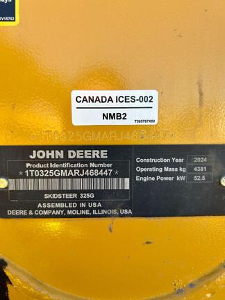 2024 John Deere 325G