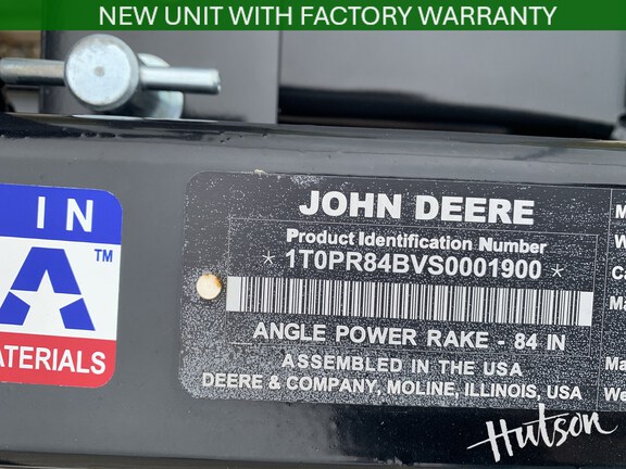Photo of 2025 John Deere PR84B