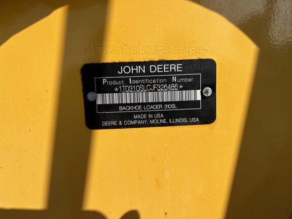 2018 John Deere 310SL