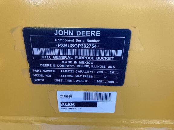 2024 John Deere 544D3.0