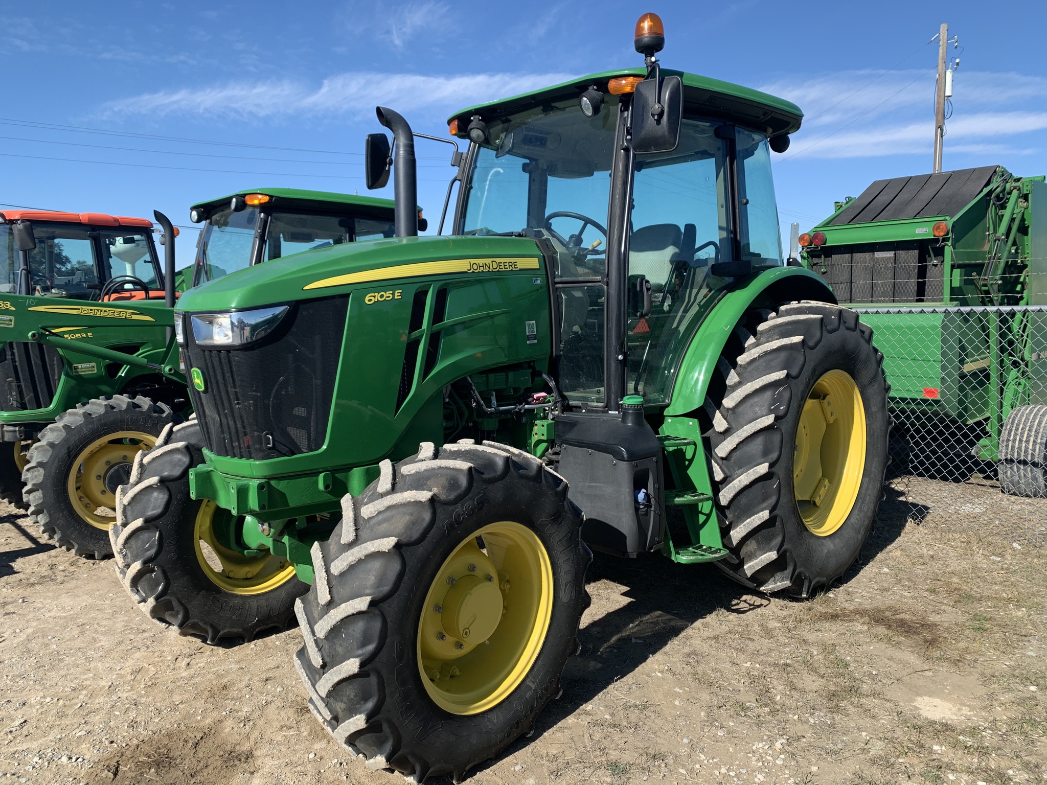 2019 John Deere 6105E Image 1