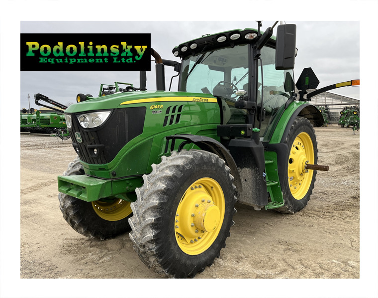 2019 John Deere 6145R Row Crop Tractors