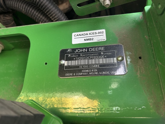 Used 2024 John Deere X9 1000 Combines at Horizon Ag & Turf in Falher, AB - Photo10