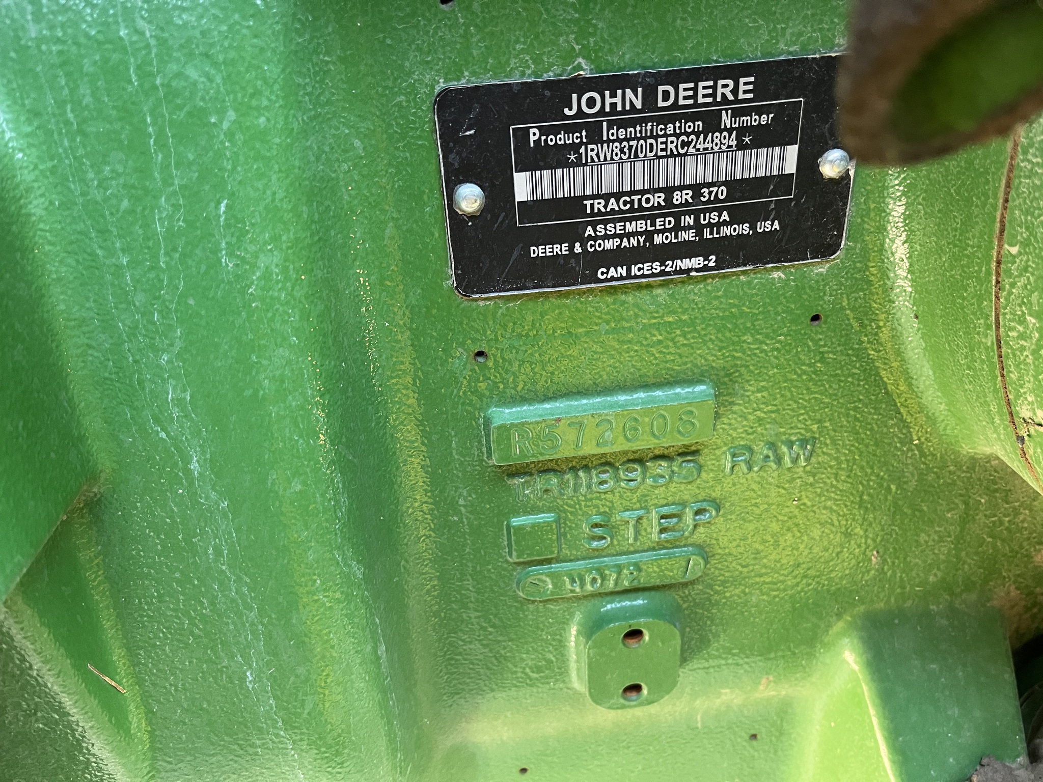  2024 John Deere 8R 370 at Heritage Tractor in Seneca, KS