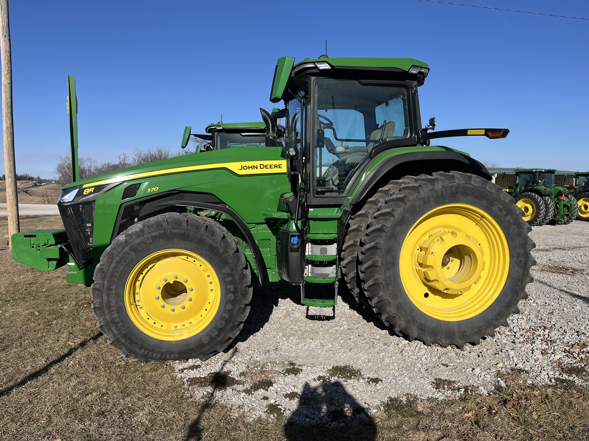  2024 John Deere 8R 370 at Heritage Tractor in Seneca, KS
