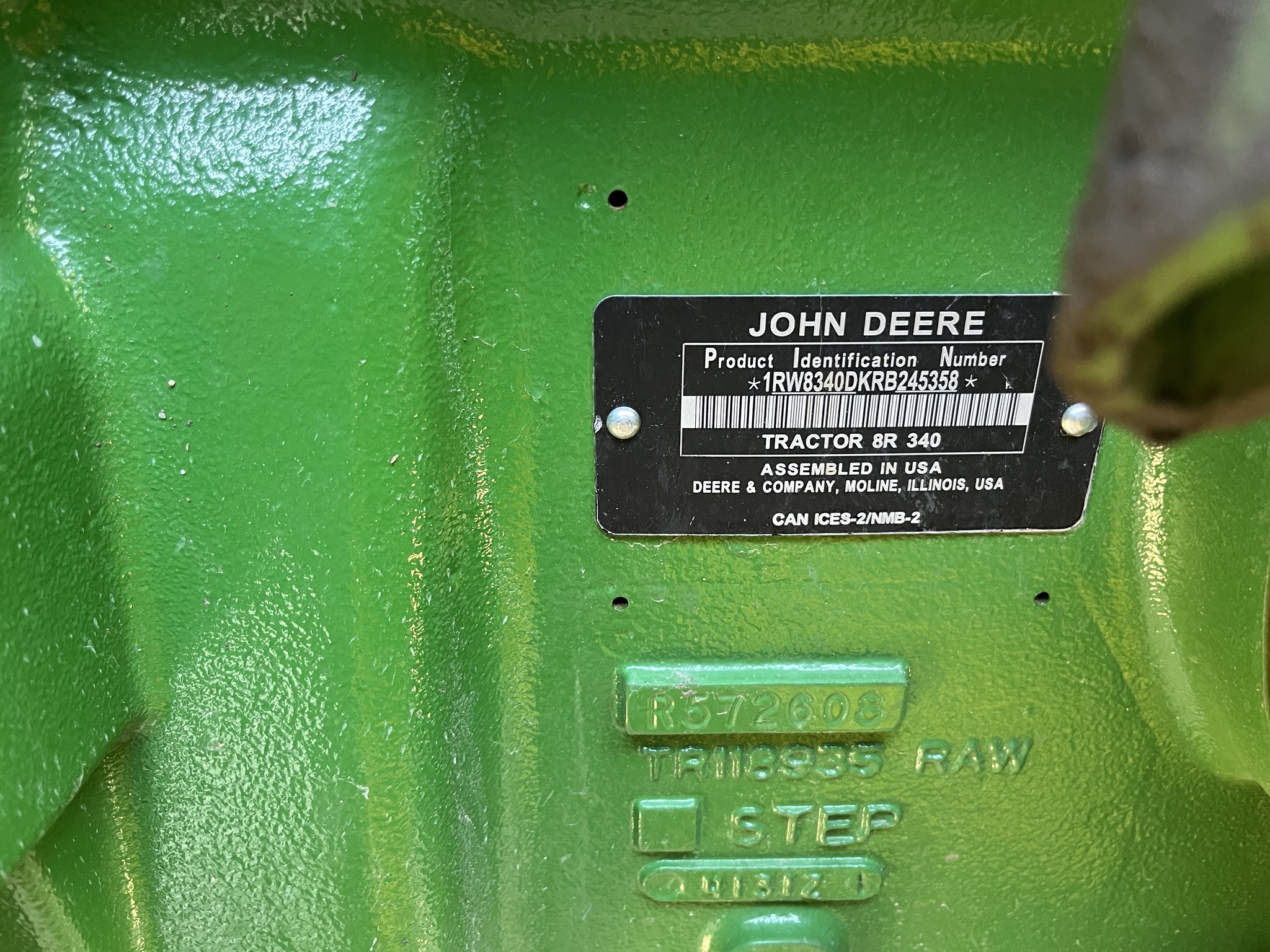  2024 John Deere 8R 340 at Heritage Tractor in Seneca, KS