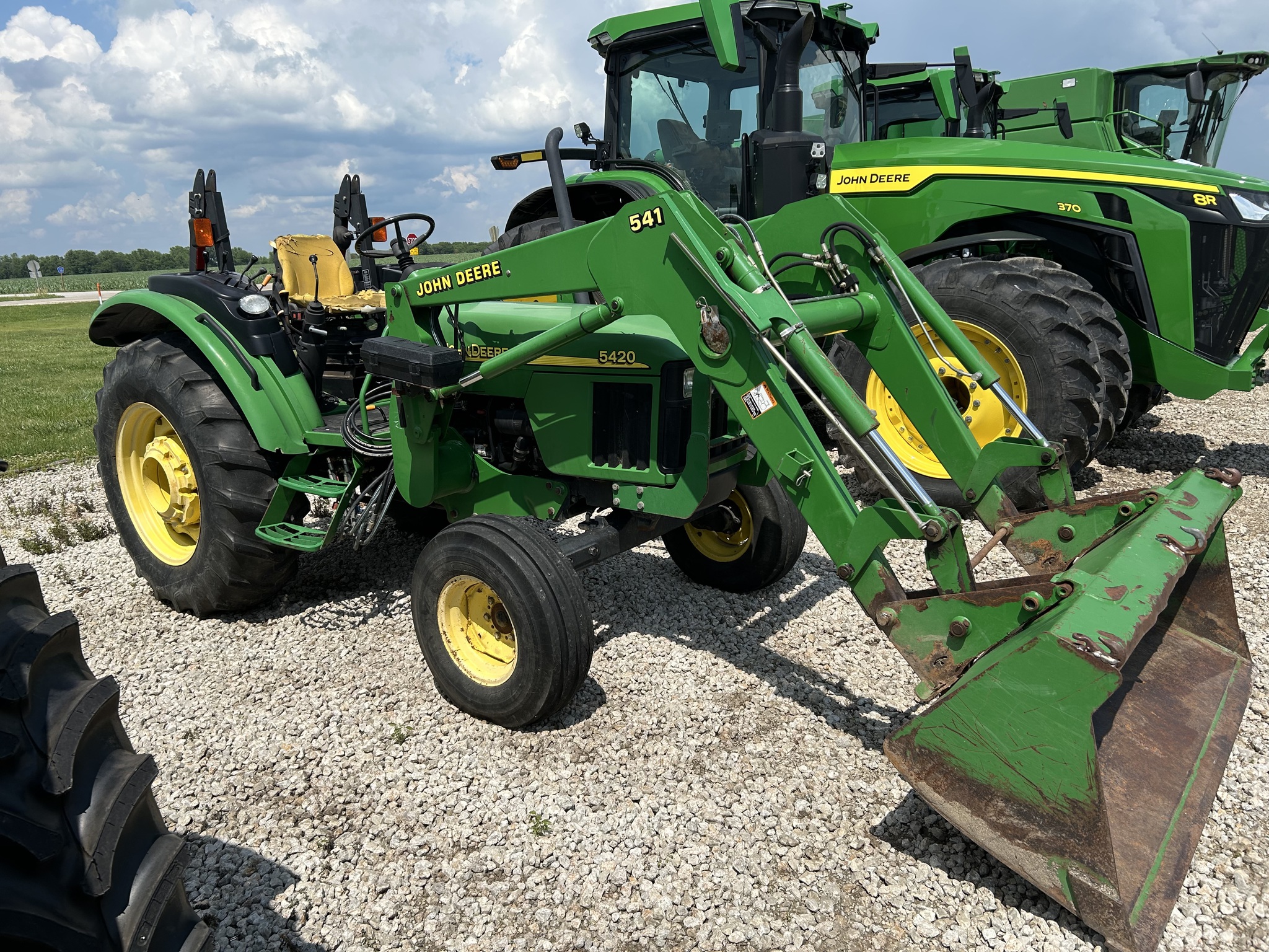  2004 John Deere 5420 at Heritage Tractor in Streator, IL