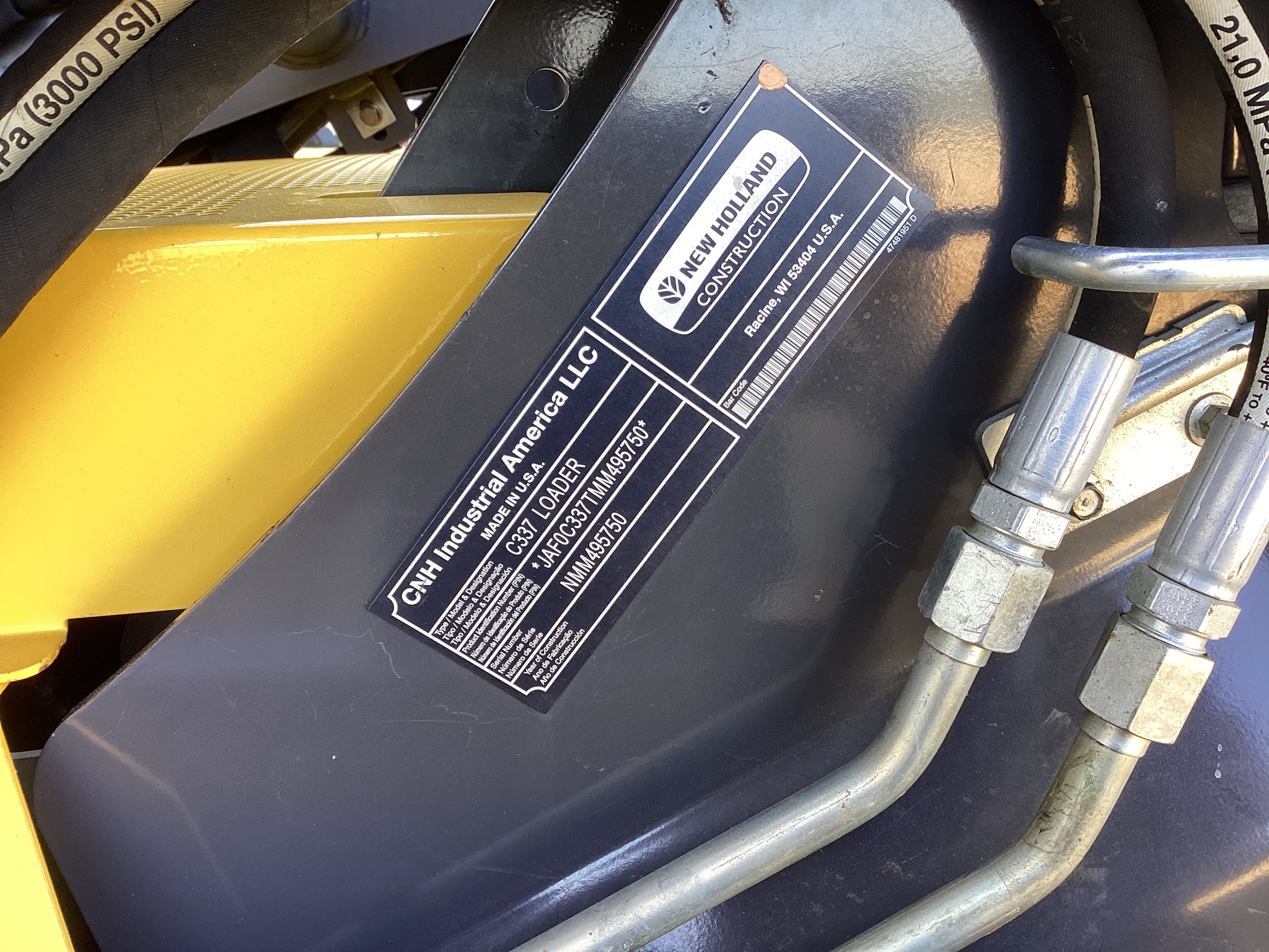 2021 New Holland C337 Image 29
