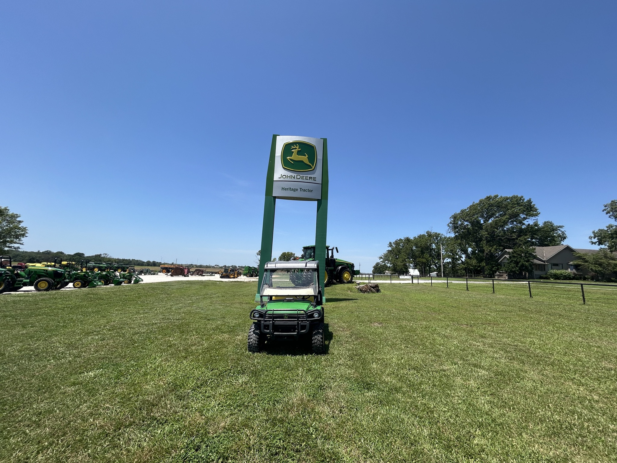  2013 John Deere XUV 825I GREEN at Heritage Tractor in Lockwood, MO
