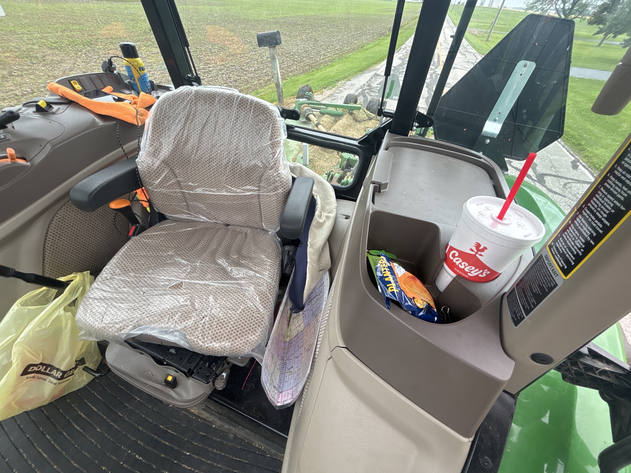 Used 2024 John Deere 6105E Utility Tractors at Koenig Equipment in Greenville, OH - PhotoXL13