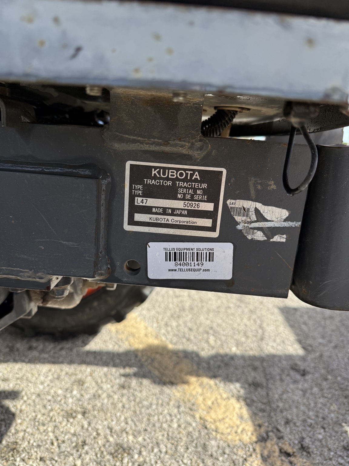 2016 Kubota L47 Image 8