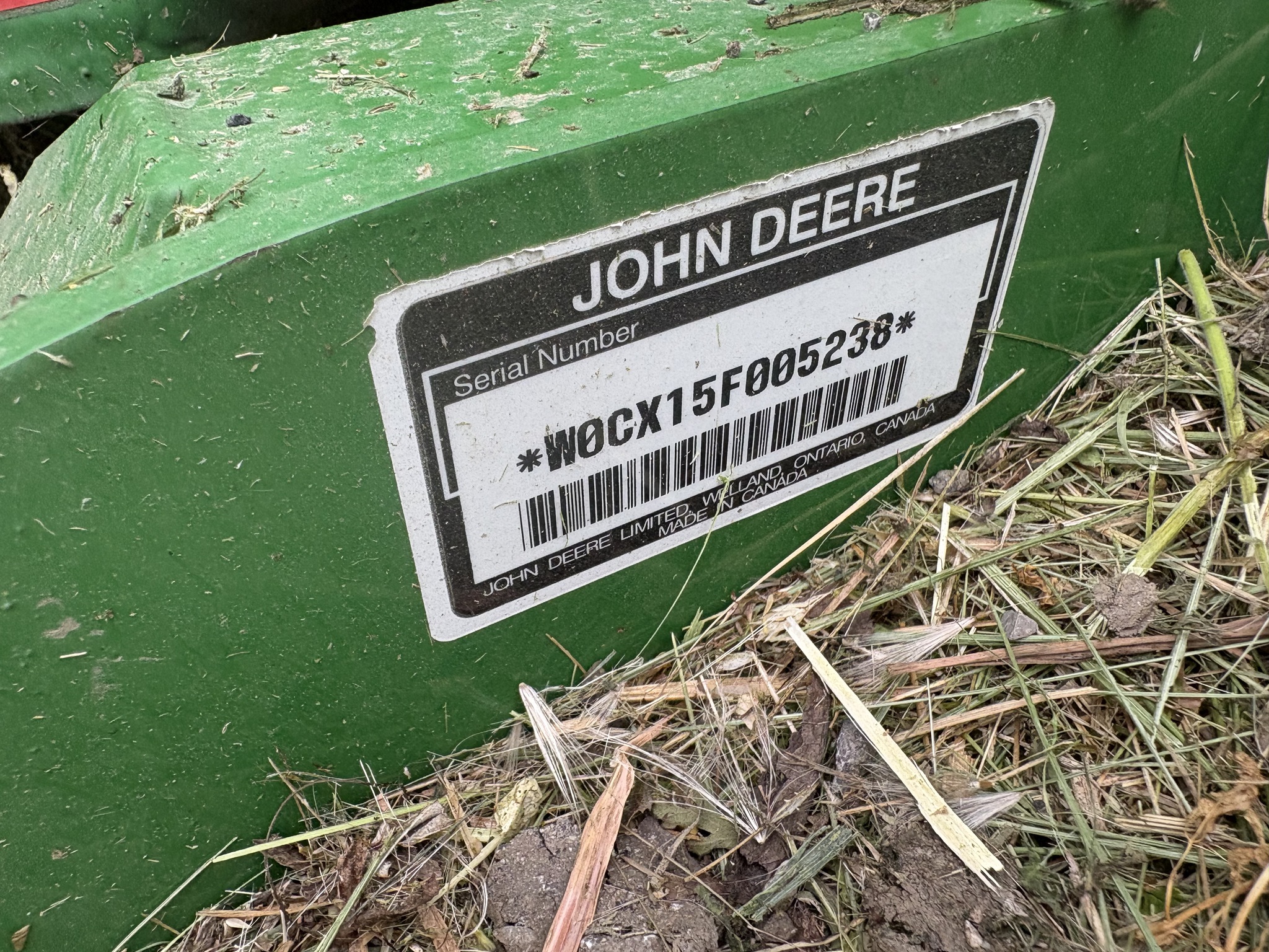 2007 John Deere CX15 Image 15