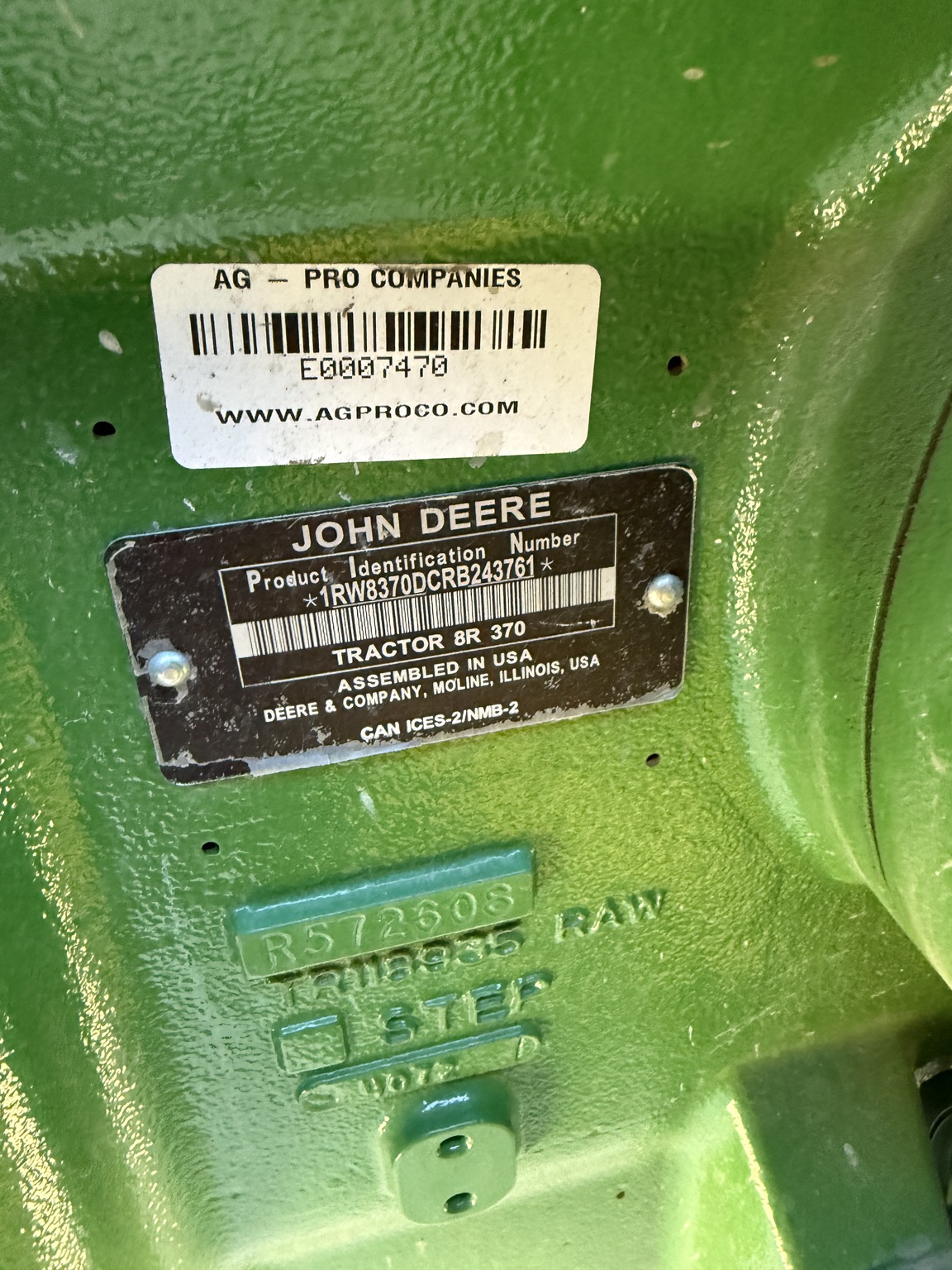 2024 John Deere 8R 370 Image 24