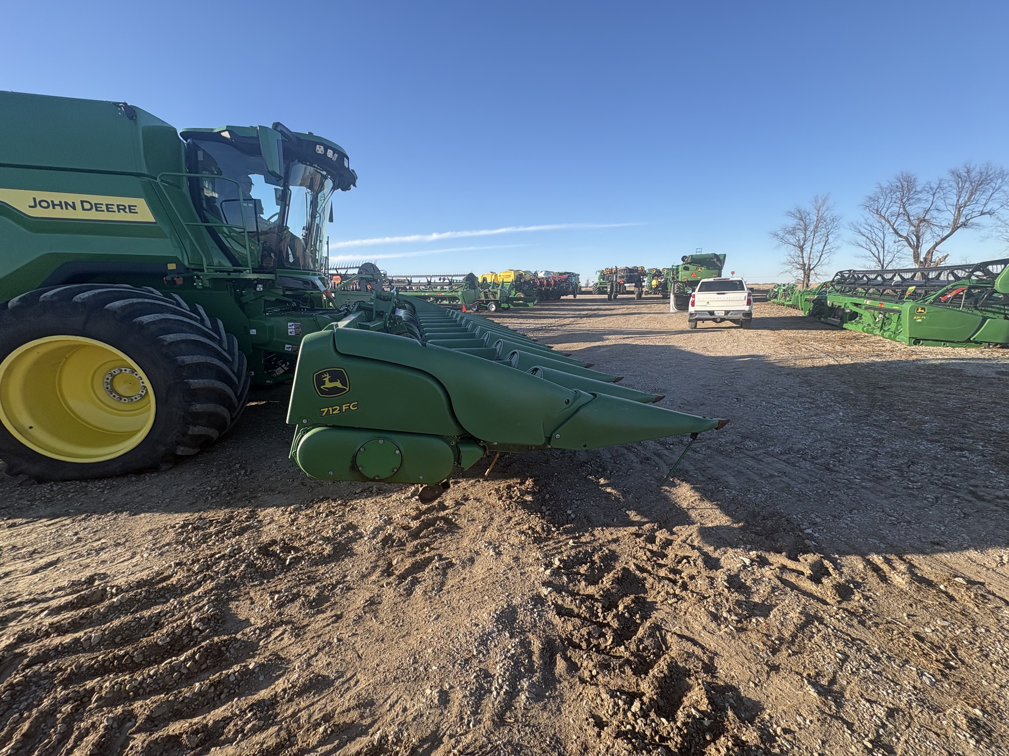  2019 John Deere 712FC at Heritage Tractor in Brimfield, IL