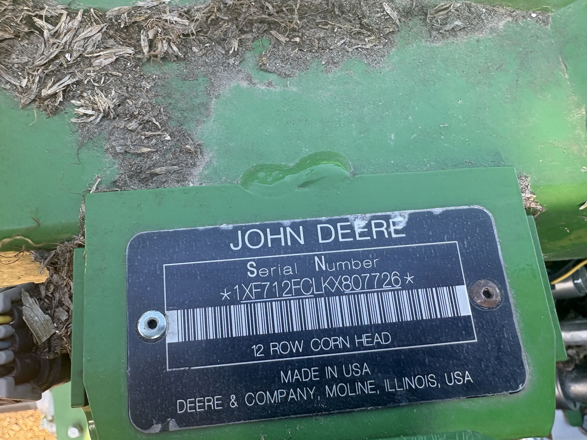  2019 John Deere 712FC at Heritage Tractor in Brimfield, IL