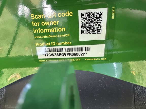 Photo of 2024 John Deere W36R