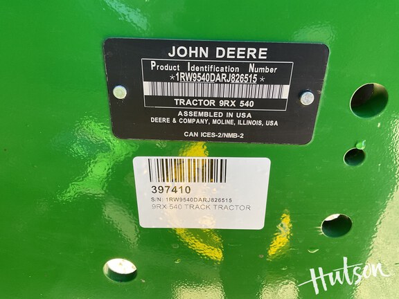 Photo of 2024 John Deere 9RX 540