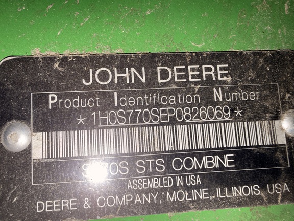 Photo of 2023 John Deere S770