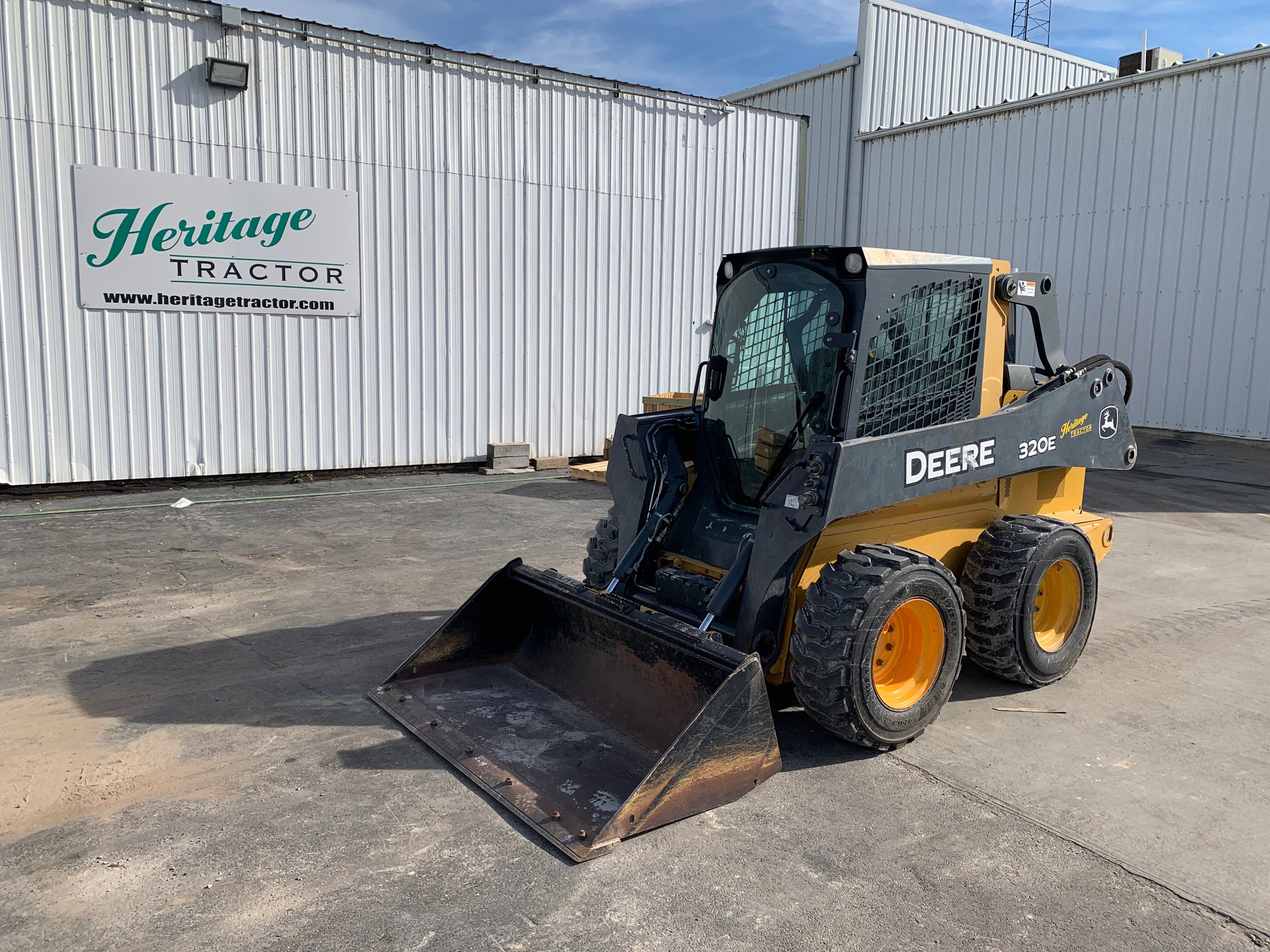  2014 John Deere 320E at Heritage Tractor in Lamar, MO