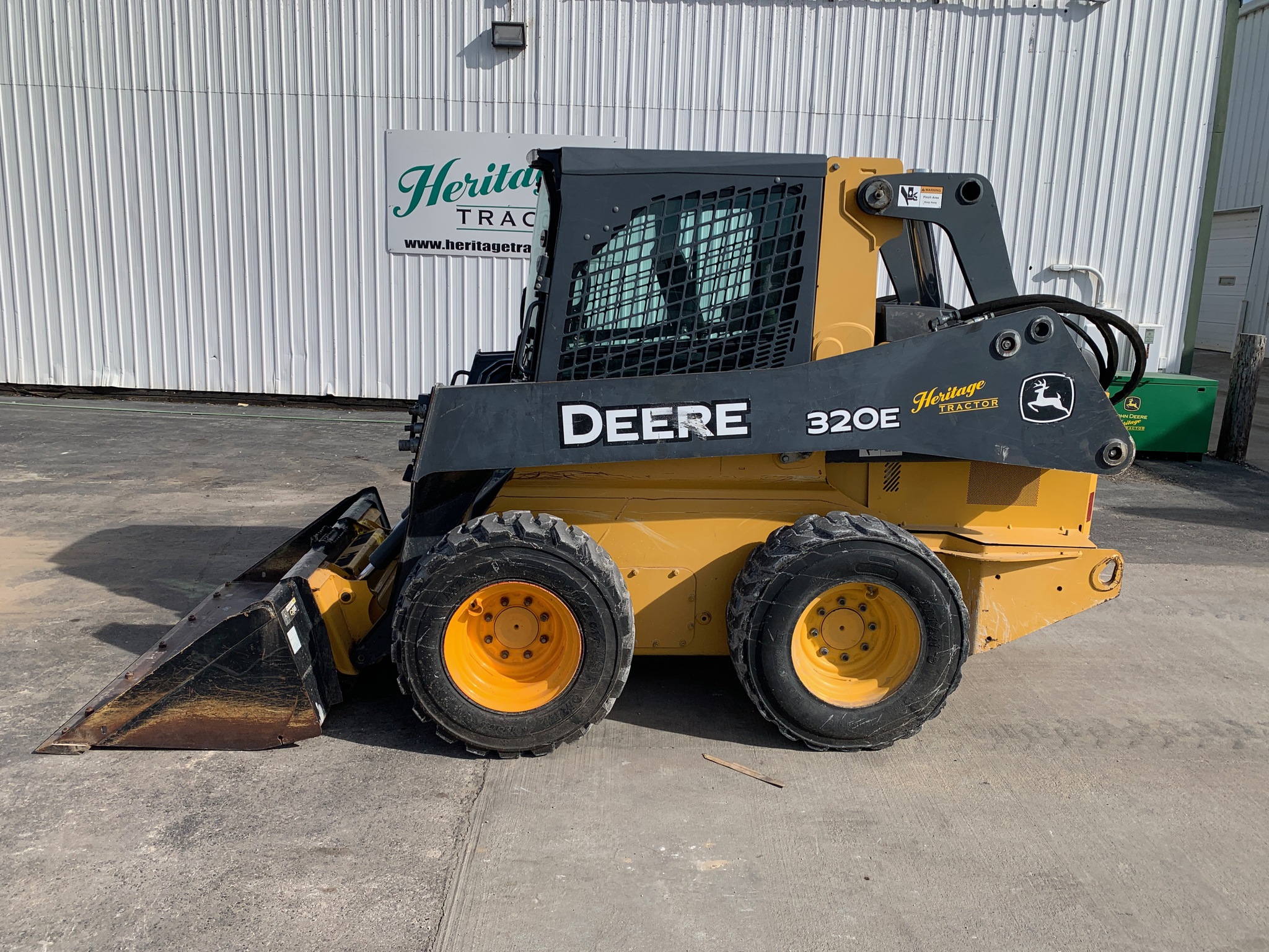  2014 John Deere 320E at Heritage Tractor in Lamar, MO