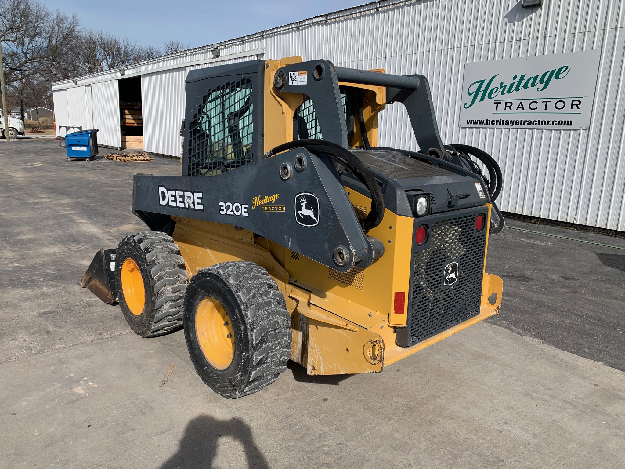  2014 John Deere 320E at Heritage Tractor in Lamar, MO