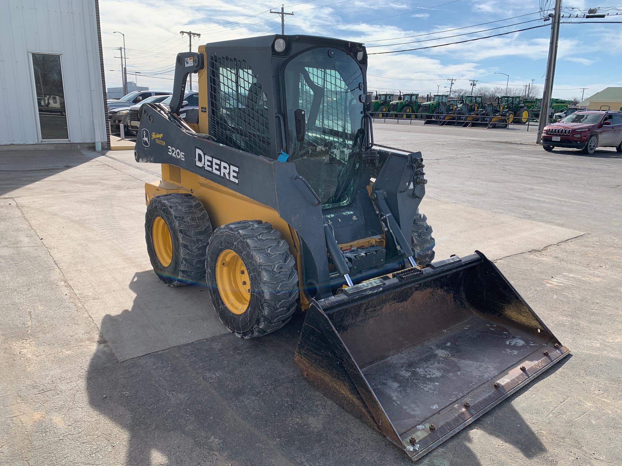  2014 John Deere 320E at Heritage Tractor in Lamar, MO