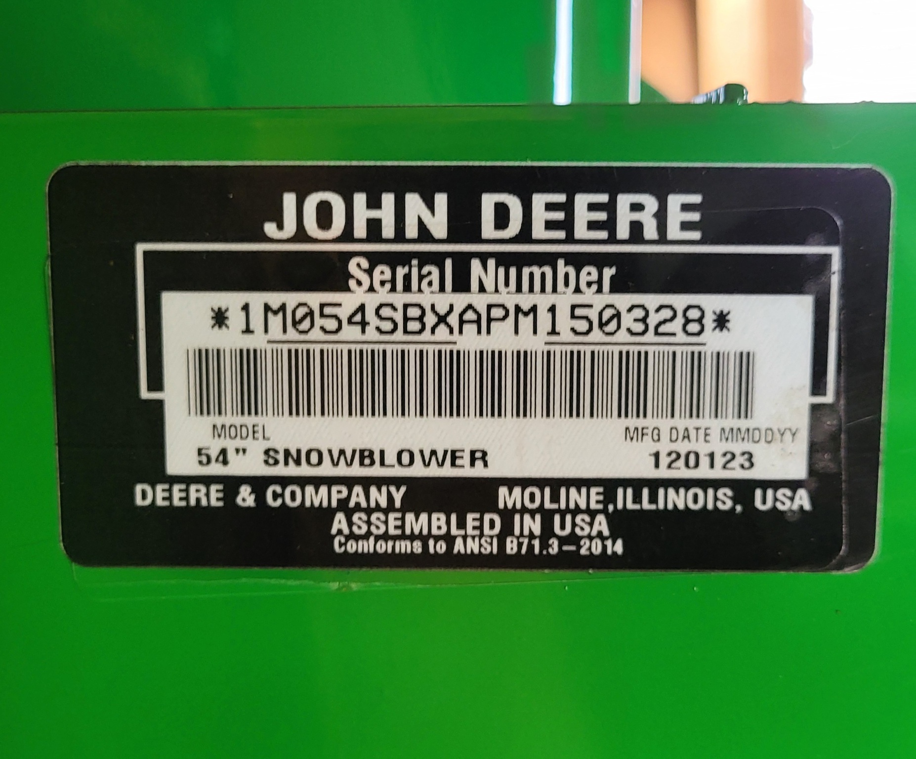 2023 John Deere 54