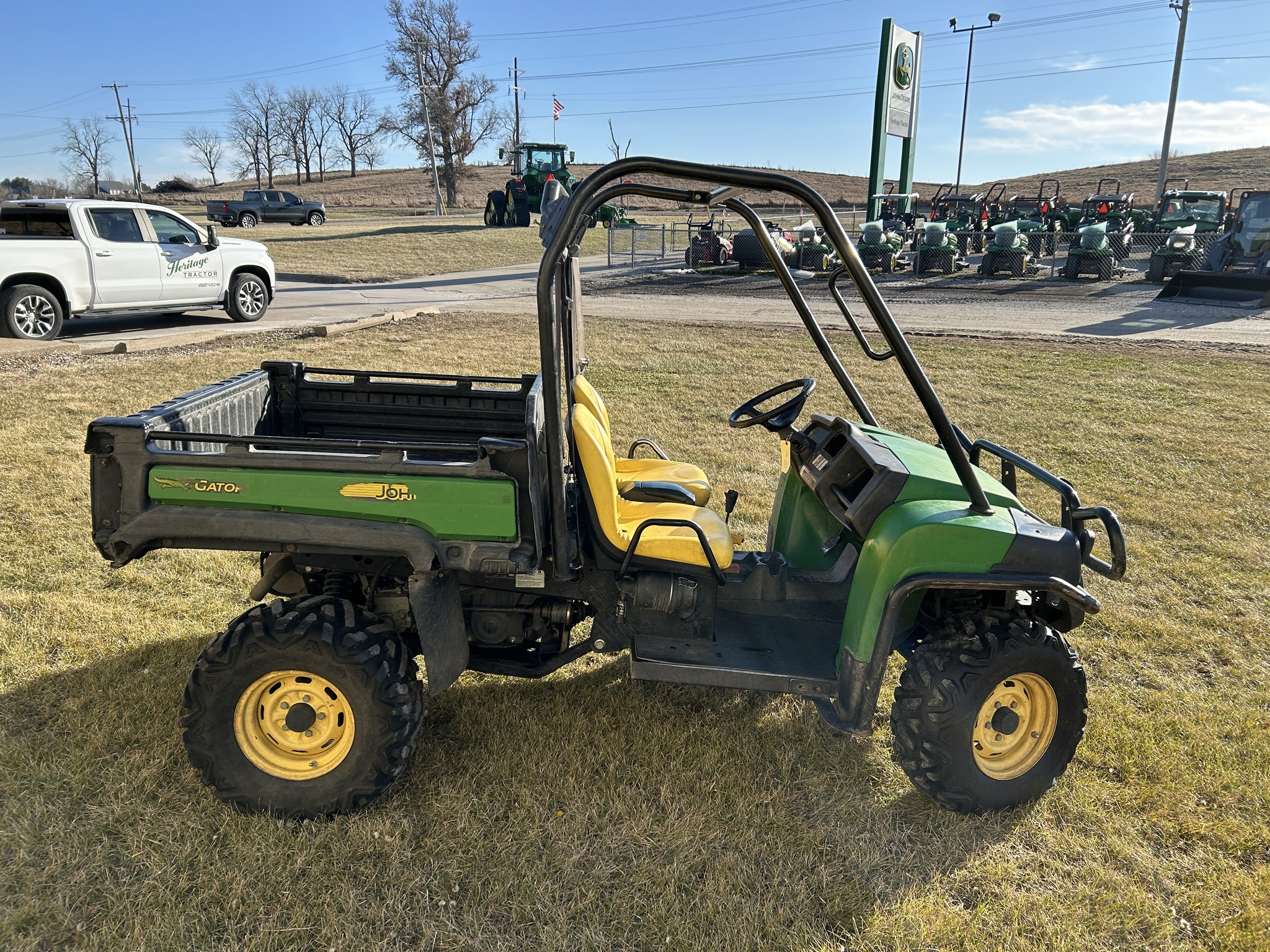  2011 John Deere XUV 855D GREEN at Heritage Tractor in Geneseo, IL