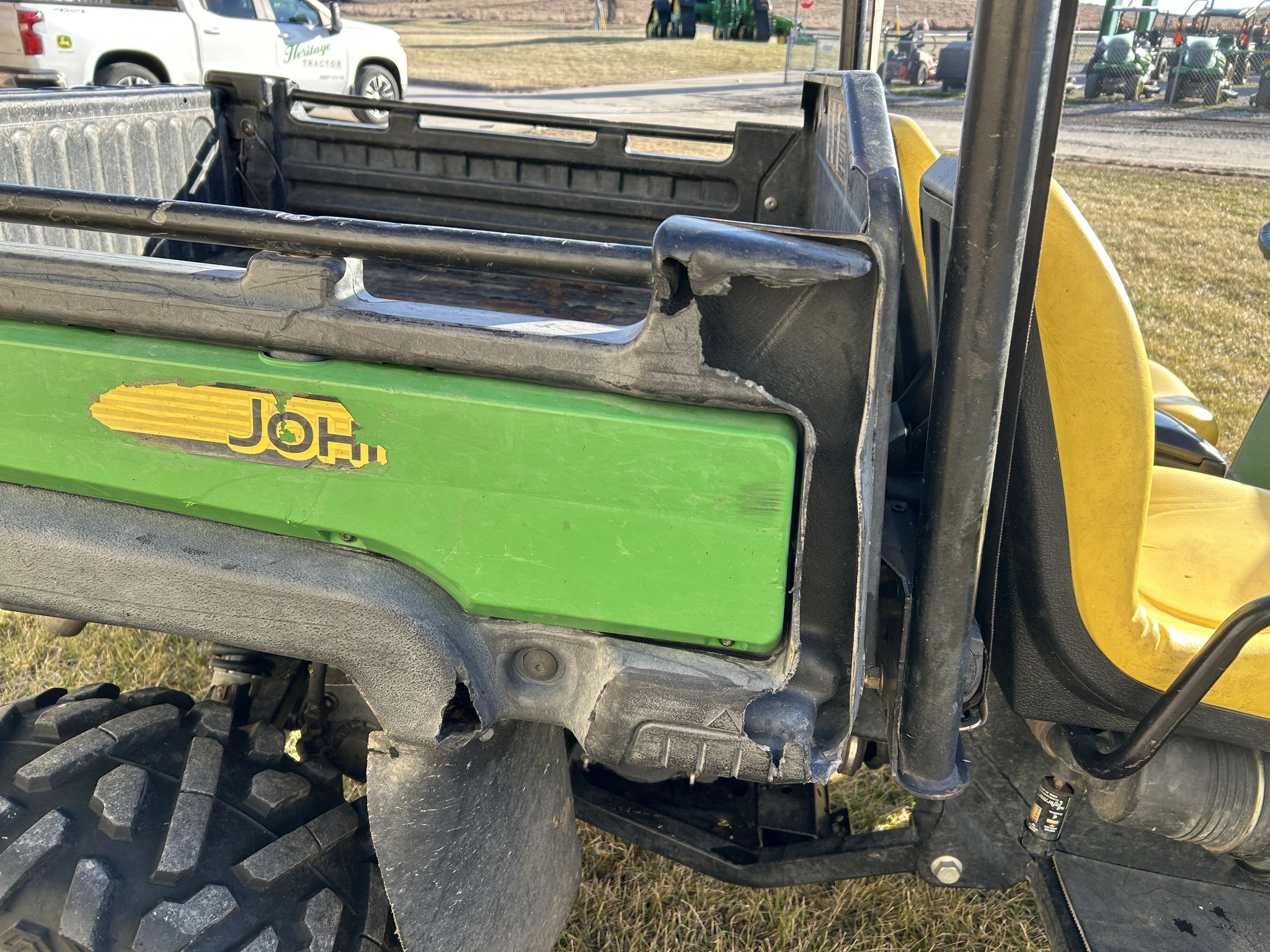  2011 John Deere XUV 855D GREEN at Heritage Tractor in Geneseo, IL