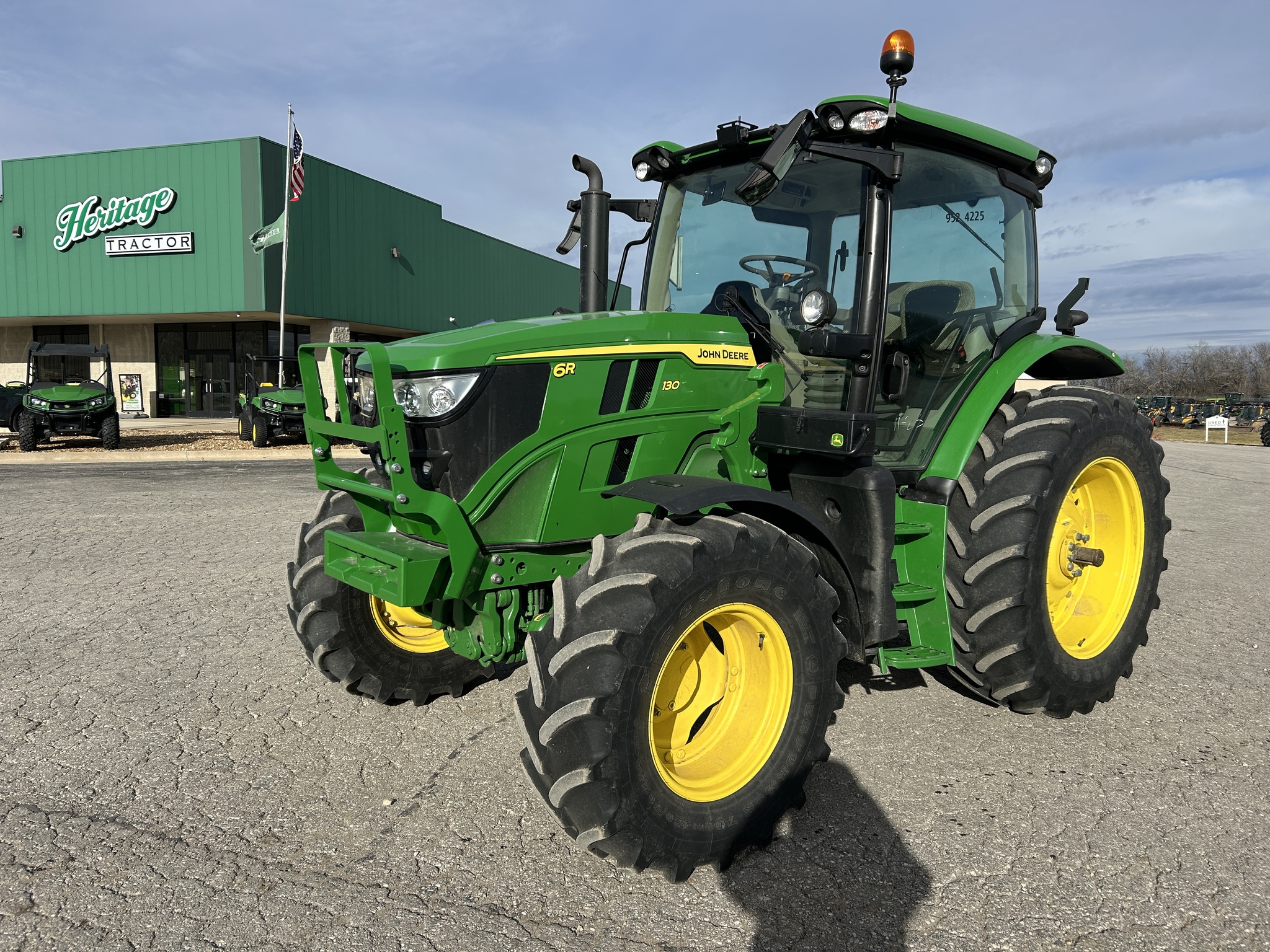  2025 John Deere 6R 130 at Heritage Tractor in Baldwin City, KS
