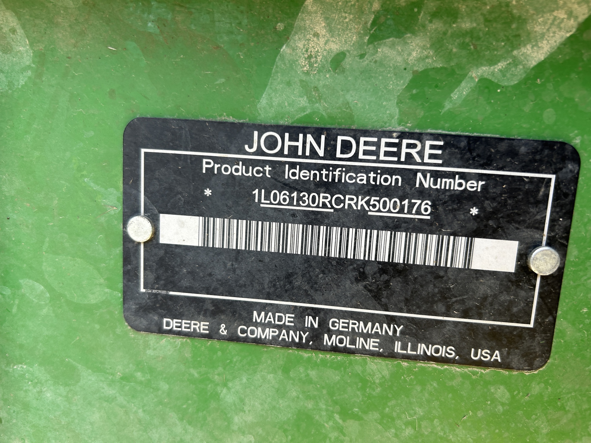  2025 John Deere 6R 130 at Heritage Tractor in Baldwin City, KS