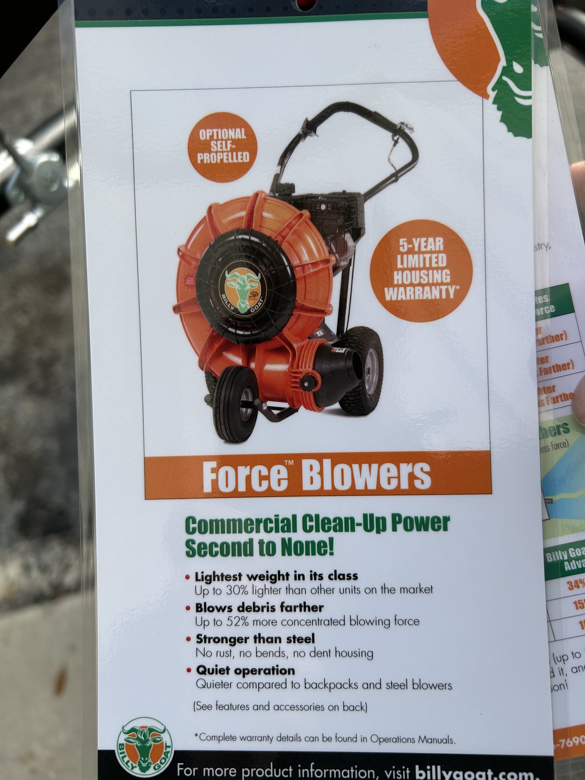 2026 Billy Goat F902H Image 5