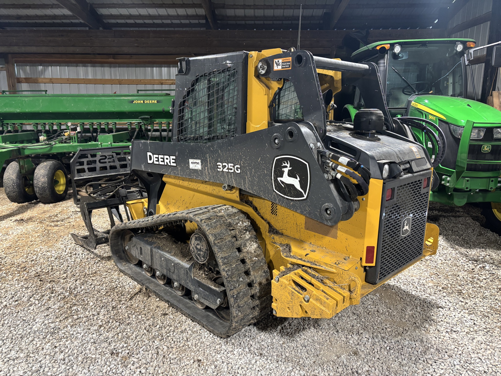 Used 2023 John Deere 325G Compact Track Loaders at Koenig Equipment in Franklin, IN - PhotoXL3