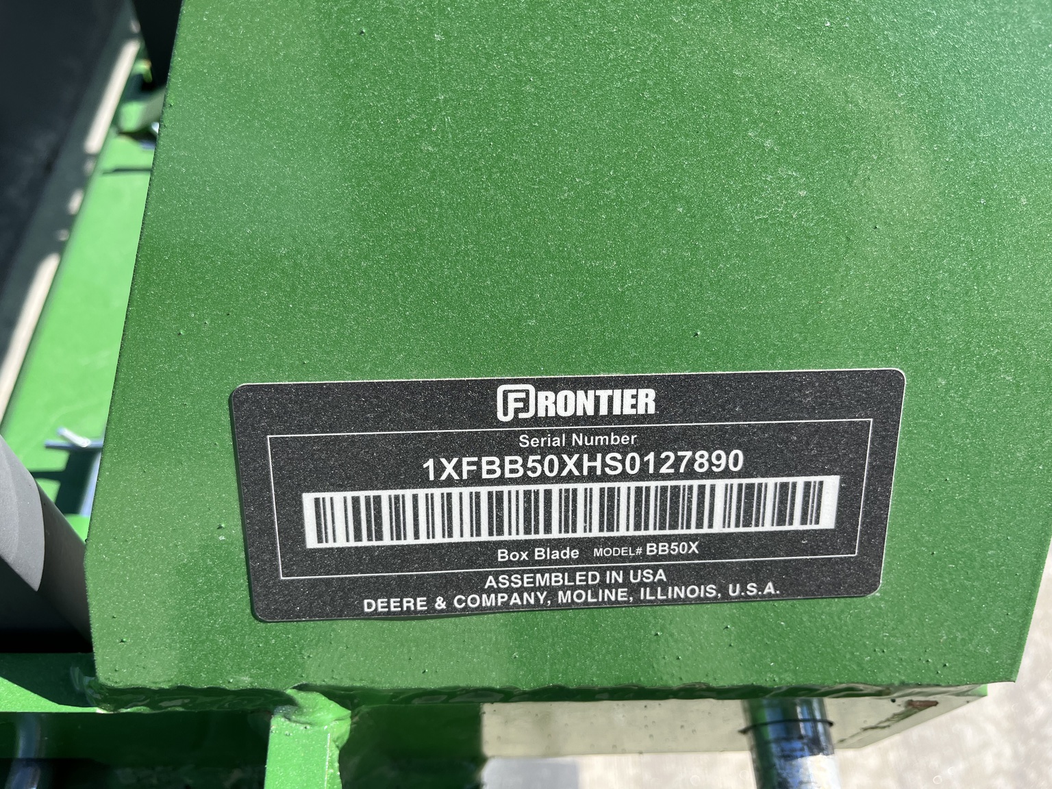  2025 Frontier BB5060 at Heritage Tractor in Olathe, KS