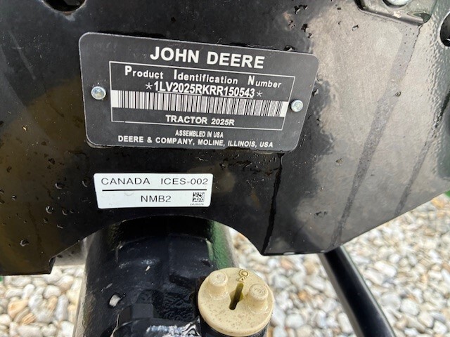 New In-Stock 2024 John Deere 2025R Compact Utility Tractors at Koenig Equipment in Greensburg, IN - PhotoXL8