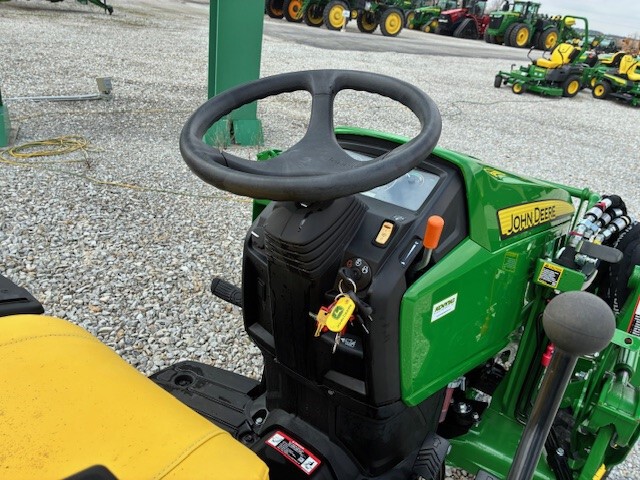 New In-Stock 2024 John Deere 2025R Compact Utility Tractors at Koenig Equipment in Greensburg, IN - PhotoXL7