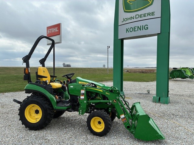 New In-Stock 2024 John Deere 2025R Compact Utility Tractors at Koenig Equipment in Greensburg, IN - PhotoXL0